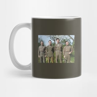 WWII, USAAF, San Severo, Italy. Photo Recon Lab Techs Mug